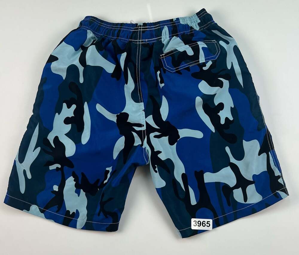 Kailua Surf Men's Blue Camouflage Swim Trunks Board Shorts Size M